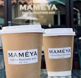 Maméya branded coffee cups